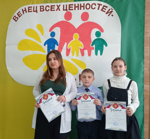 Районный конкурс чтецов «Венец всех ценностей- семья!».